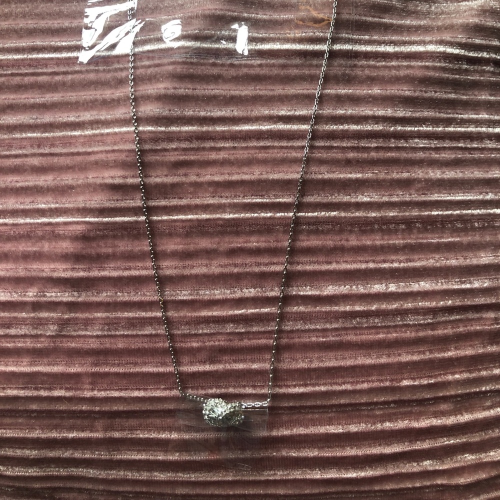 Never worn Michael Kors knot necklace